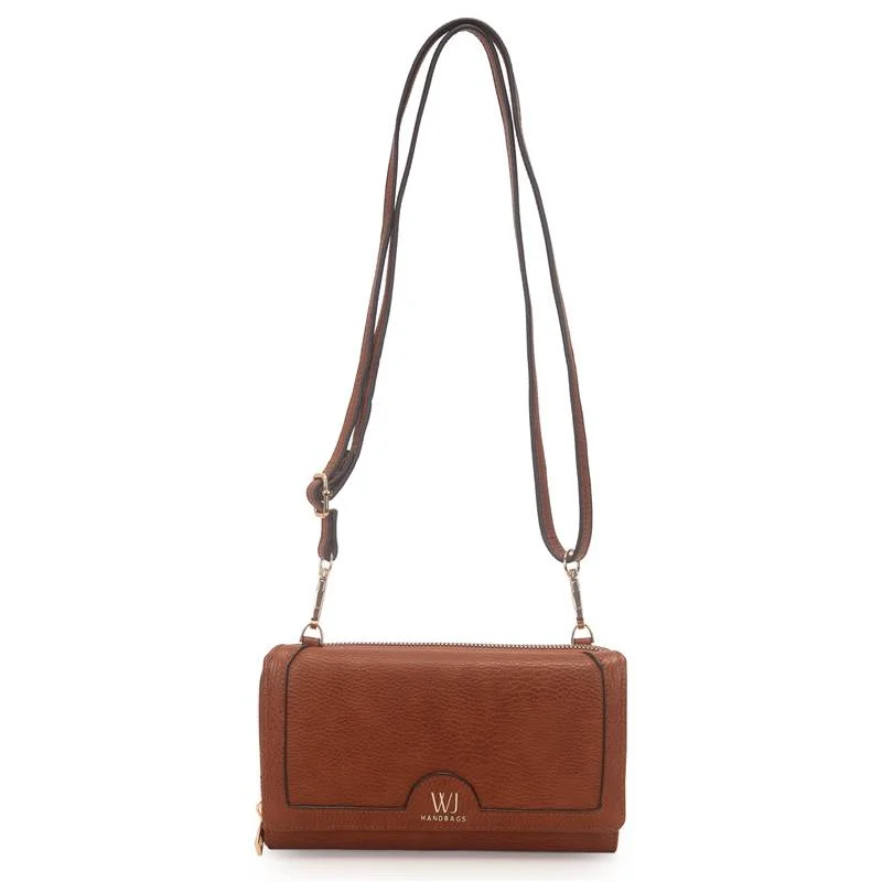 Bolsa Transversal Pequena Com Compartimentos