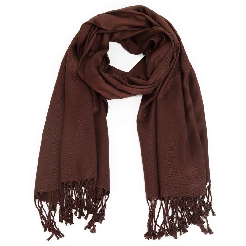 Echarpe Pashmina Viscose Lisa