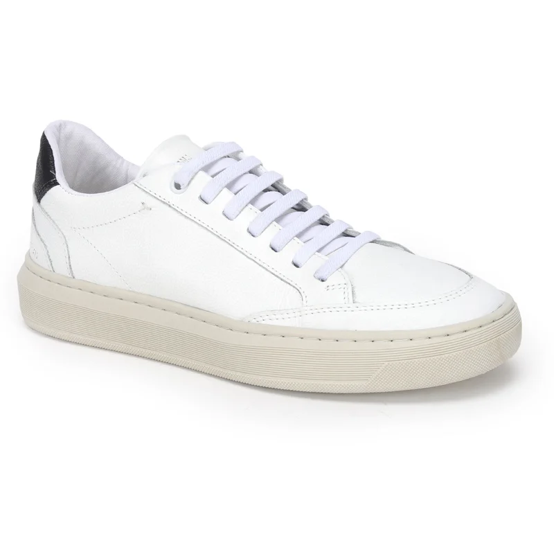 Calcado Masculino Couro Recortes