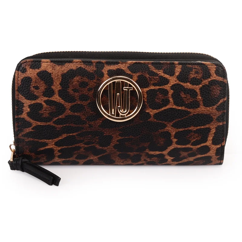 Carteira Grande Completa Animal Print