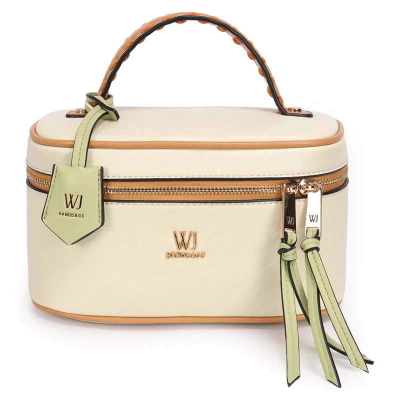 Necessaire Media Com Detalhe Pesponto