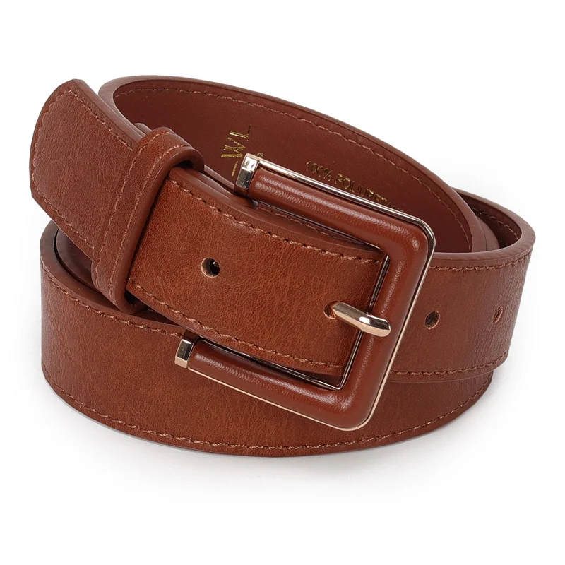 Cinto Feminino Com Fivela Encapada 3cm