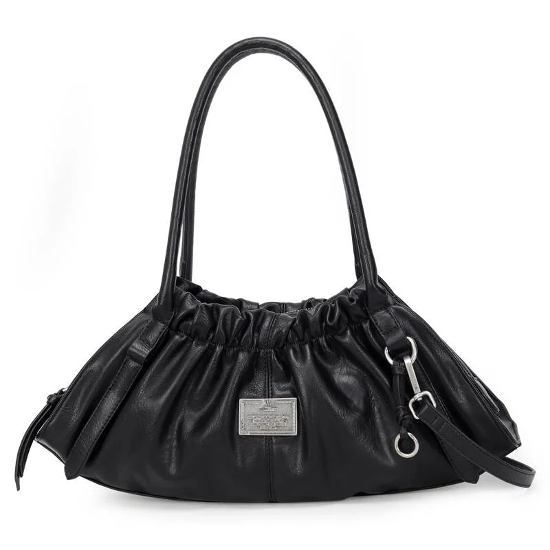Bolsa Sachel Grande Detalhe Drapeado