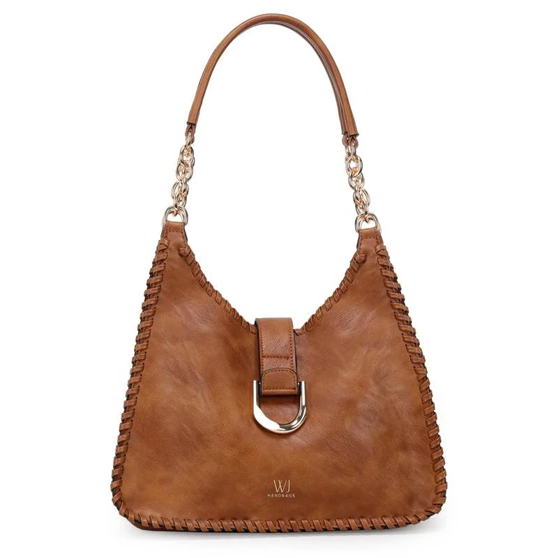 Bolsa Satchel Media Com Lapela