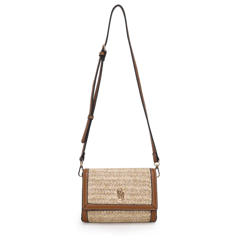 Bolsa Transversal Pequena Palha