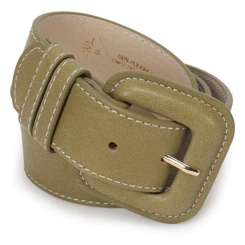 Cinto Feminino Fivela Encapada 3,8cm