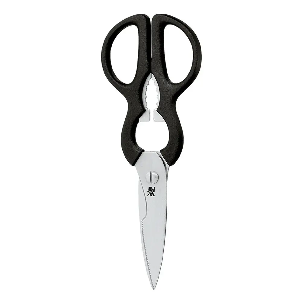 Tesoura para Cozinha em Aço Inox WMF Preta