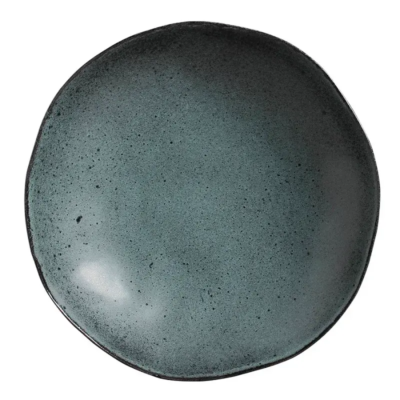 Prato Fundo Orgânico Petroleum em Cerâmica 21cm Porto Brasil
