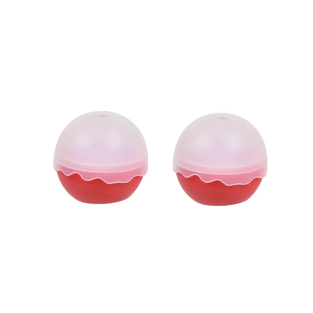 2 Formas de Gelo para Whisky em Silicone 7x7cm Kenya Vermelha