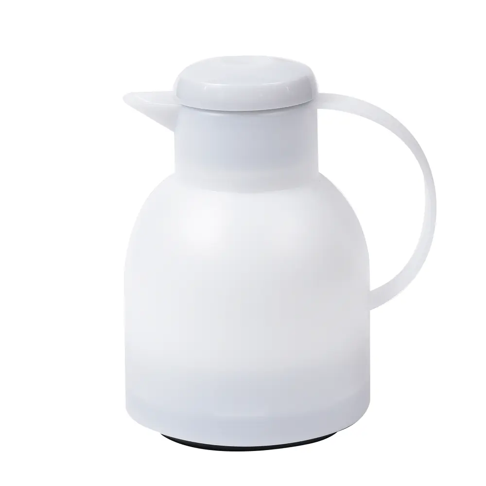 Garrafa Térmica de 1 Litro Quick Press Samba Emsa Branca