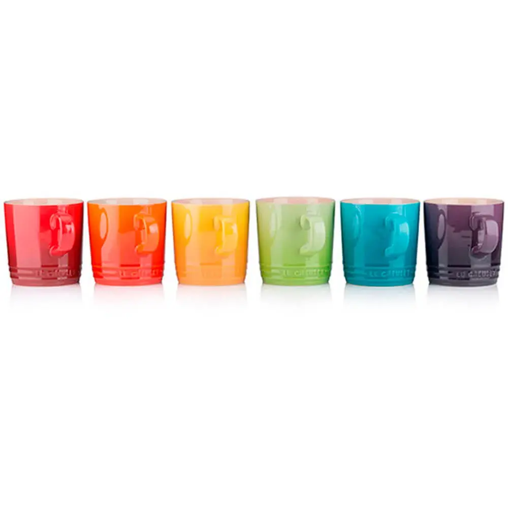 6 Canecas Sortidas em Cerâmica Gift Collection 200ml Le Creuset