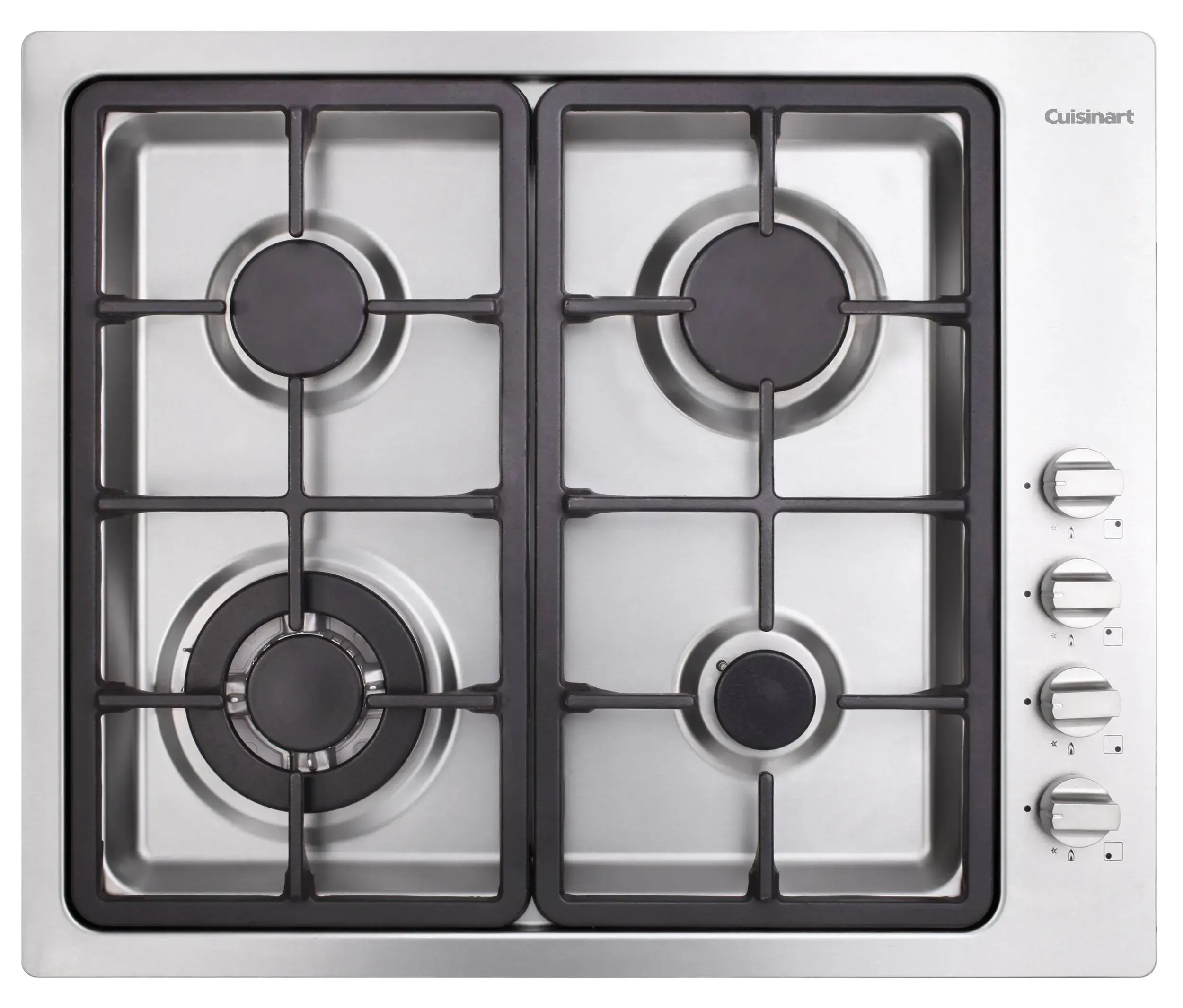 Cooktop a Gás 4 Queimadores 60cm 220V Cuisinart Arkton Aço Inox