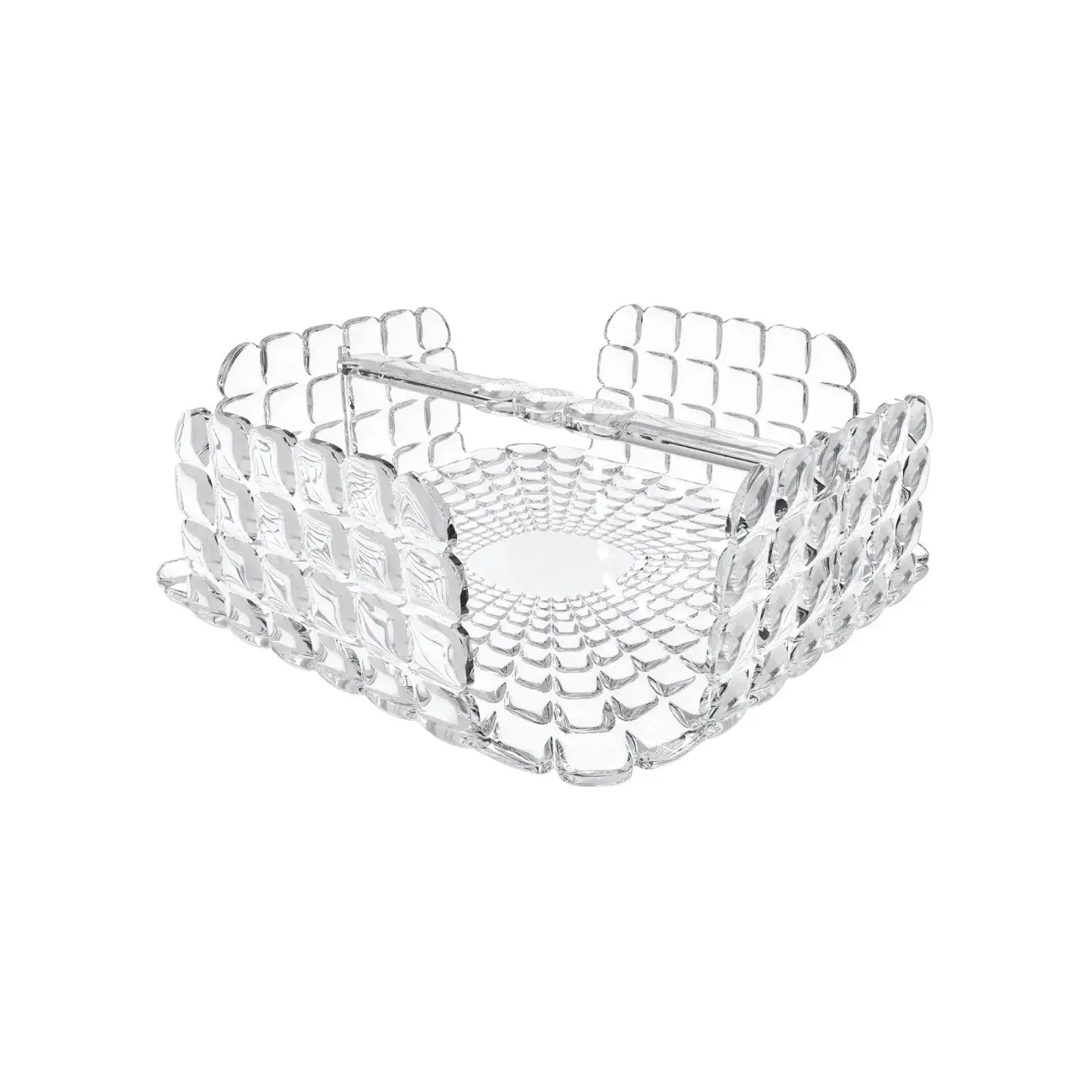 Porta Guardanapo Horizontal Tiffany em Acrilico 20x20x73cm Guzzini