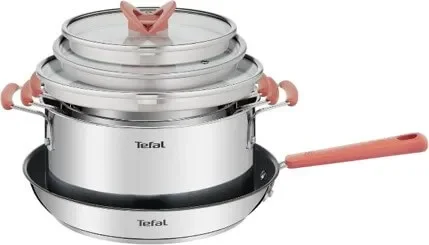 Conjunto de 4 Panelas em Inox Optispace Tefal — imagem 1