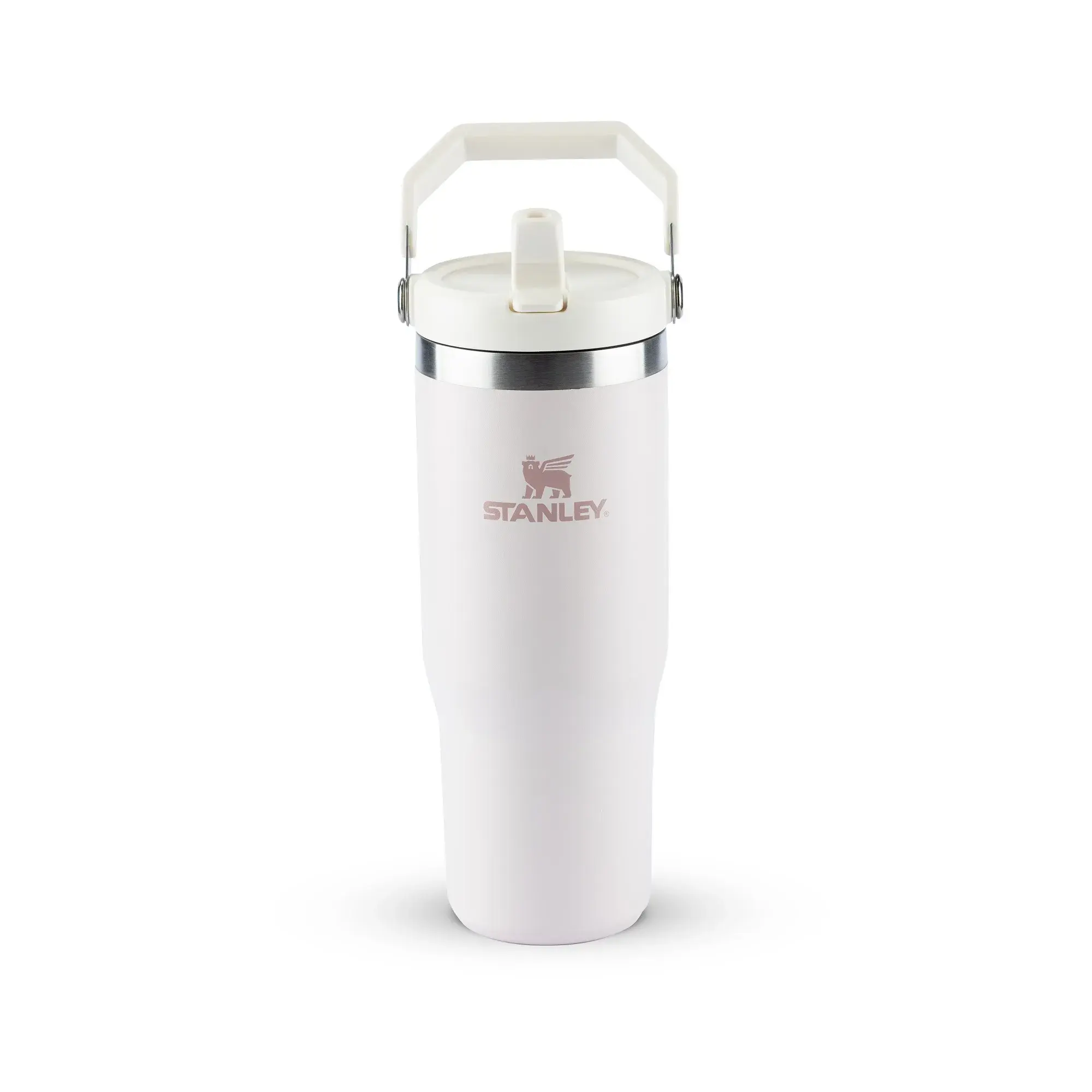 Garrafa Térmica Aerolight Flip Straw em Inox 887ml Stanley Rose Quartz