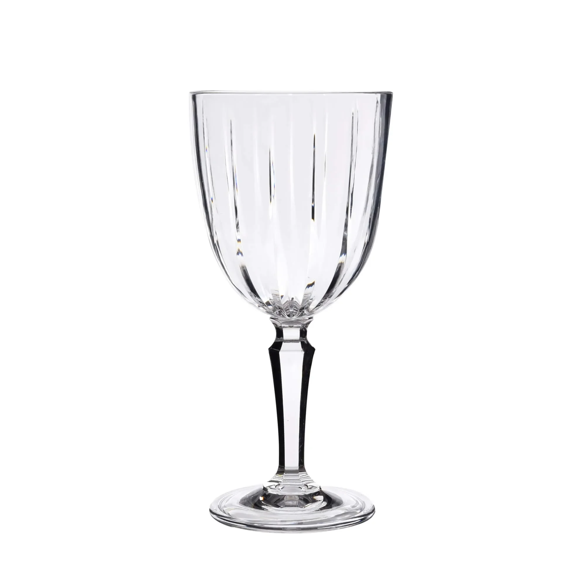 Taça de Vinho Cutting em Acrílico 340ml Kenya — imagem 1