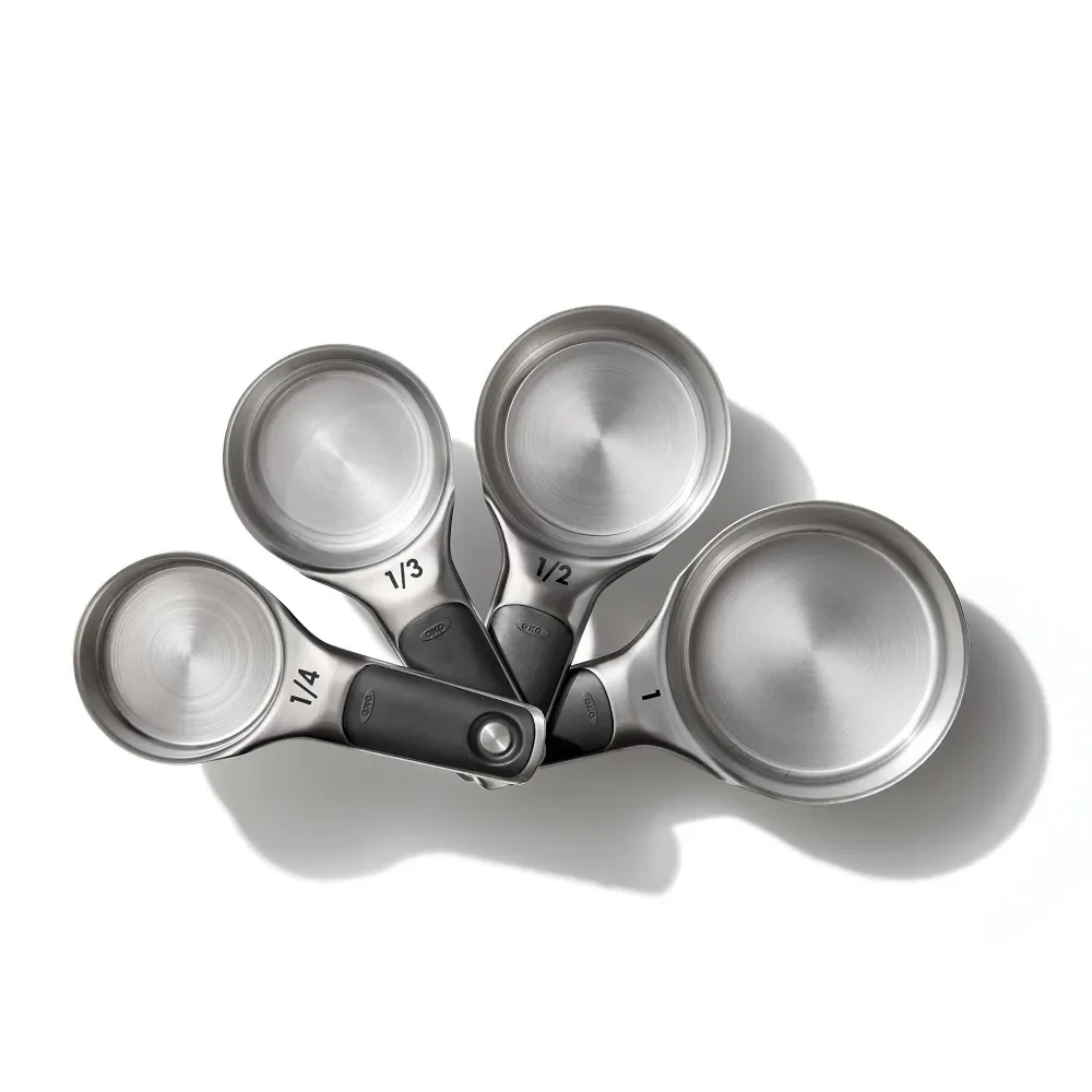 4 Xícaras Medidoras em Inox com Imã OXO — imagem 1