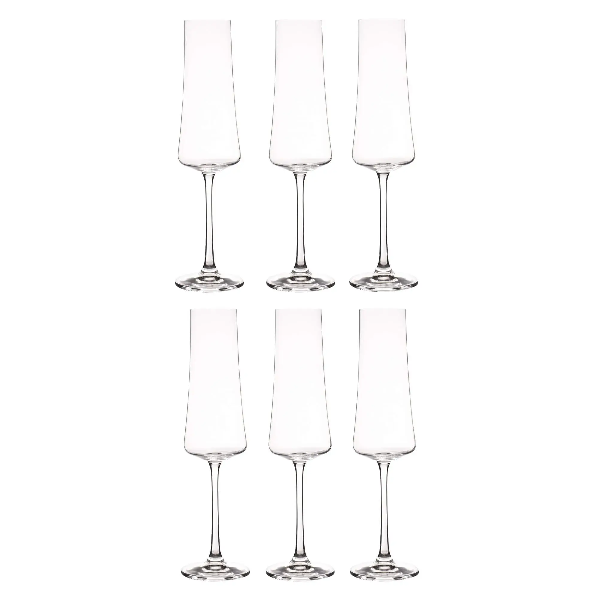 6 Taças para Champanhe Xtra em Cristal 210ml Bohemia