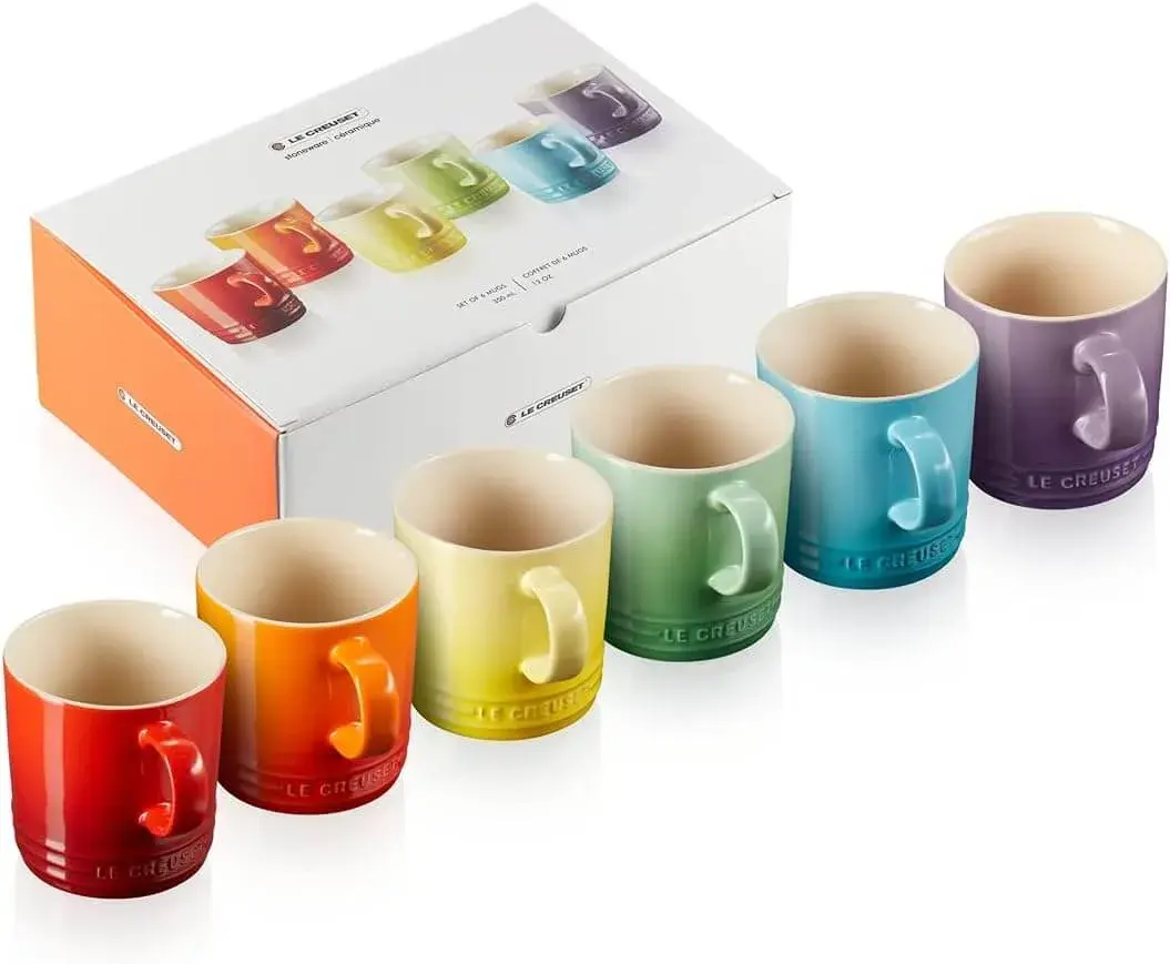 6 Canecas de Chá em Cerâmica Gift Collection 350ml Le Creuset