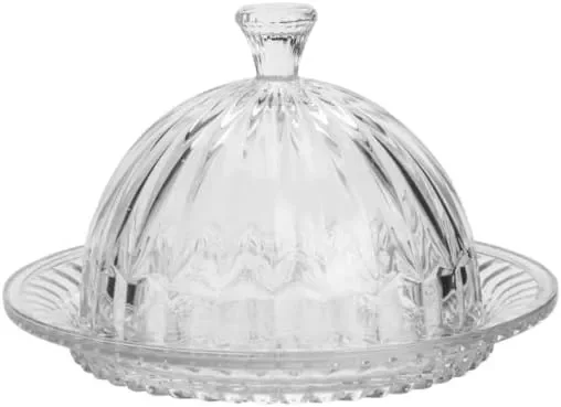Queijeira Renaissance em Cristal 20cm — imagem 1