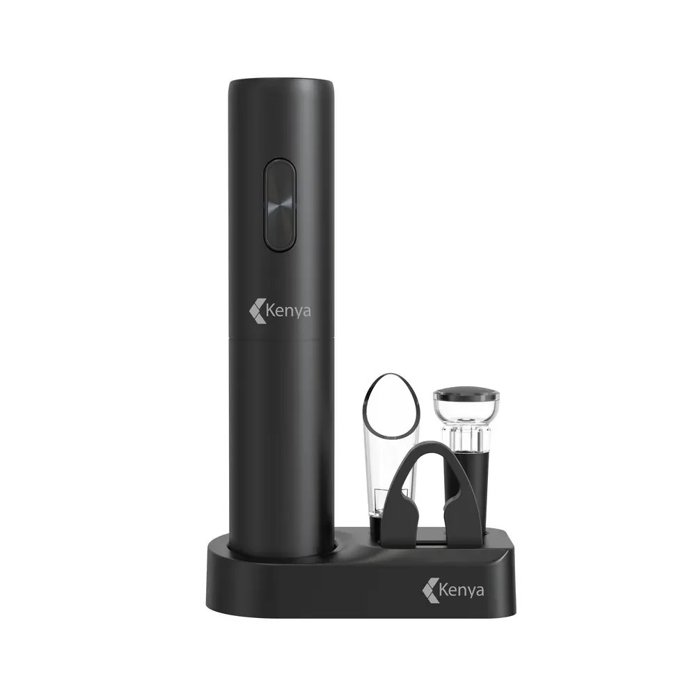 Kit Abridor Elétrico 5 Peças Kenya Preto — imagem 1