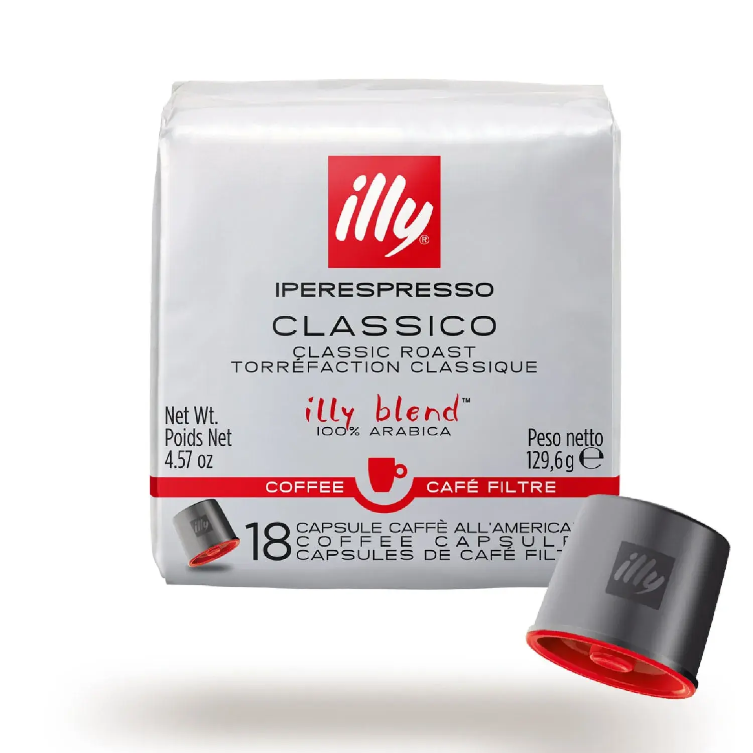 Cápsula Home Cubo Filtro Clássico Illy