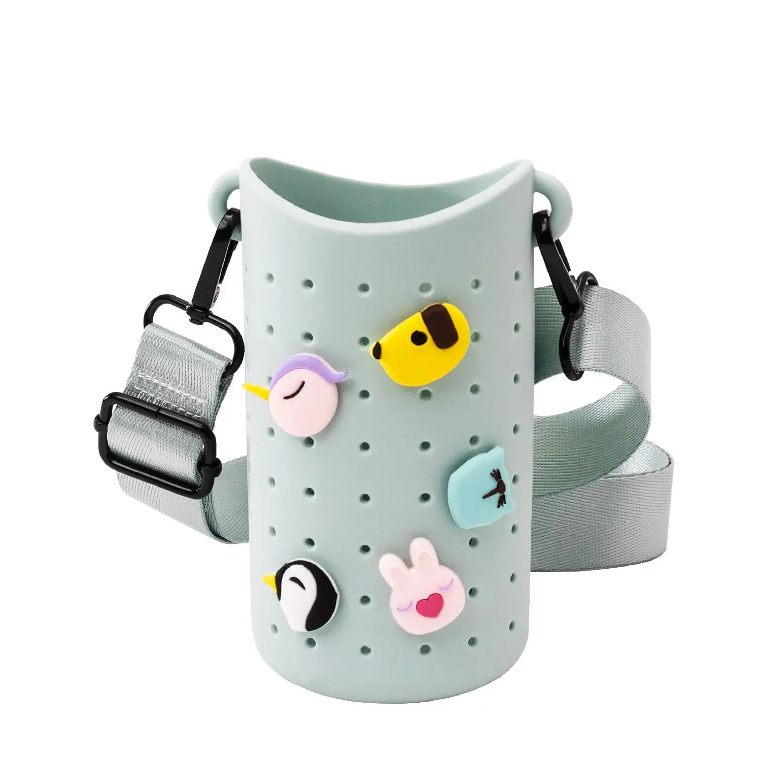 Bolsa Bestie Sling para Garrafa em Silicone Verde Asobu