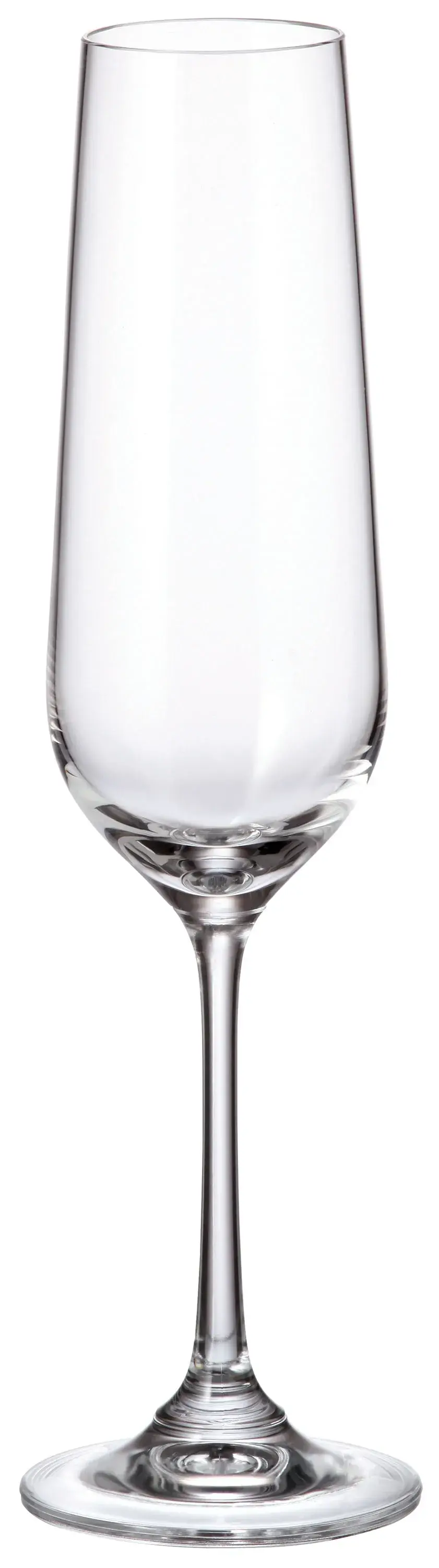 6 Taças de Champagne em Cristal Strix 200ml Bohemia