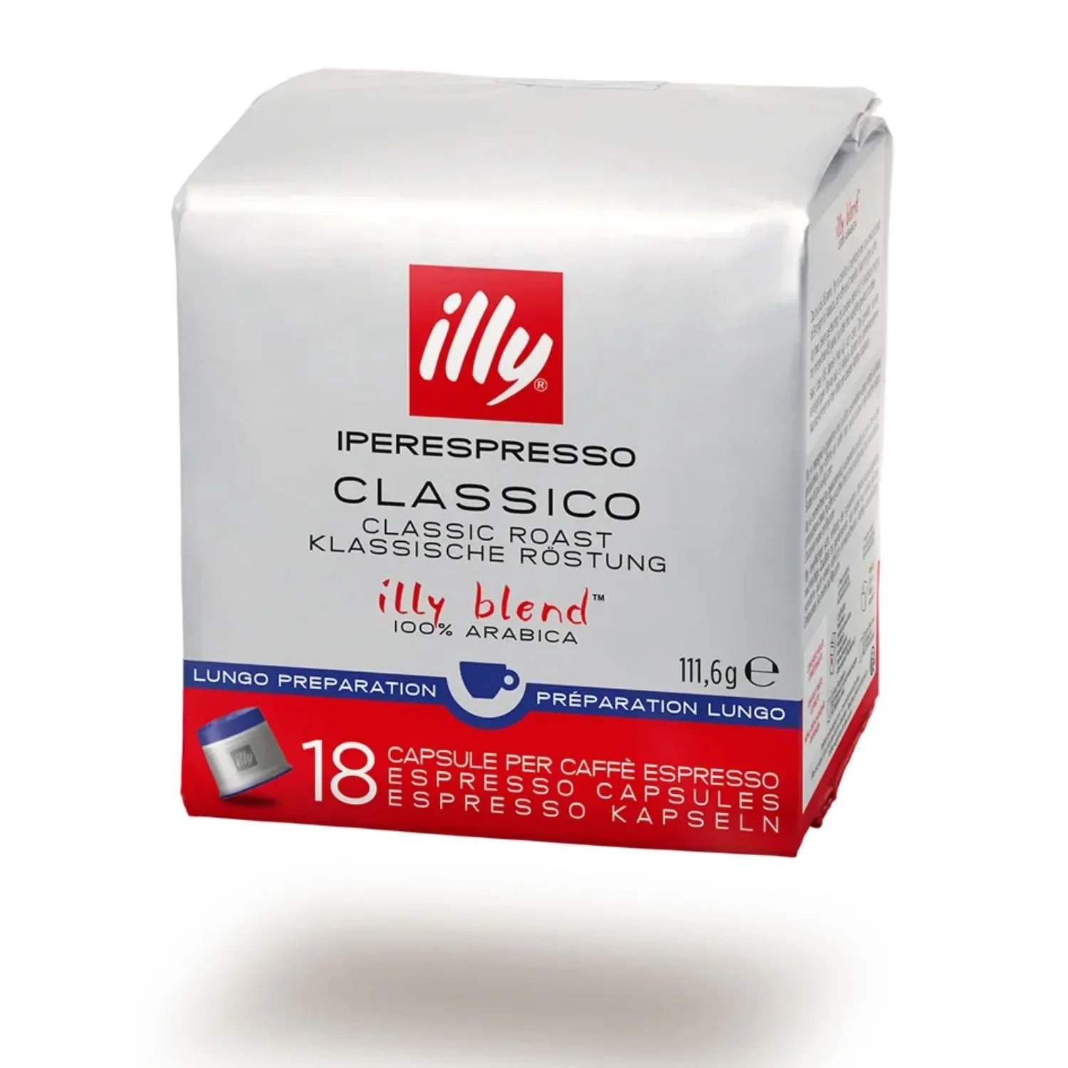 Cápsula de Café Iperespresso Illy 18un Longo — imagem 1