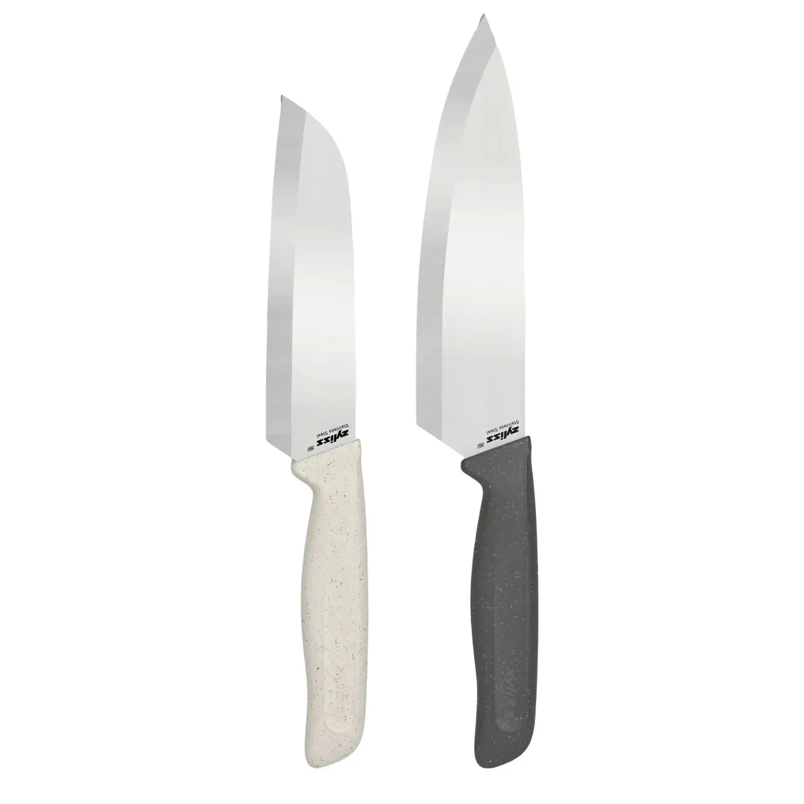 Conjunto de Facas Chef e Santoku em Inox 2 Peças Zyliss