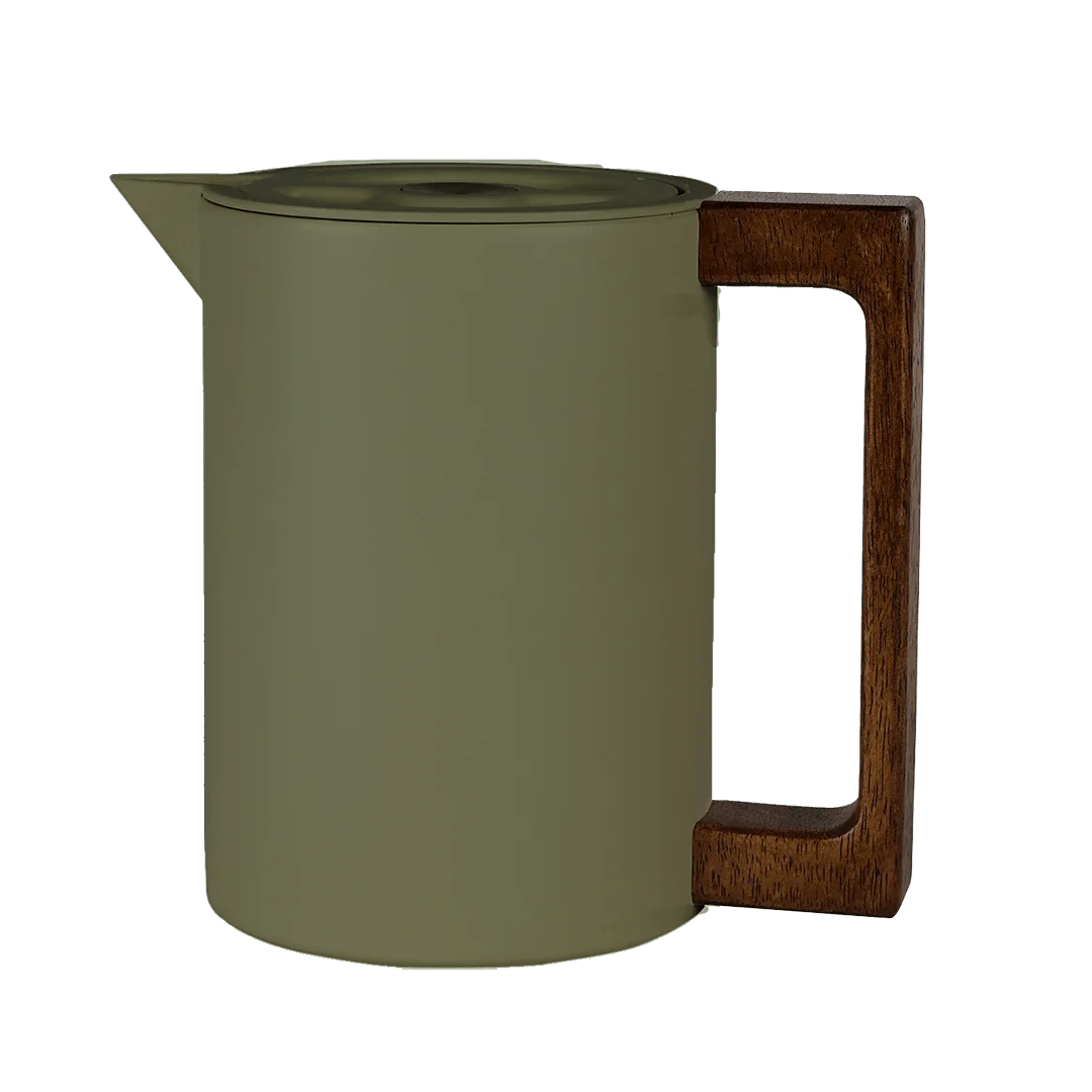 Garrafa Térmica em Inox 600ml Brusque Verde — imagem 1