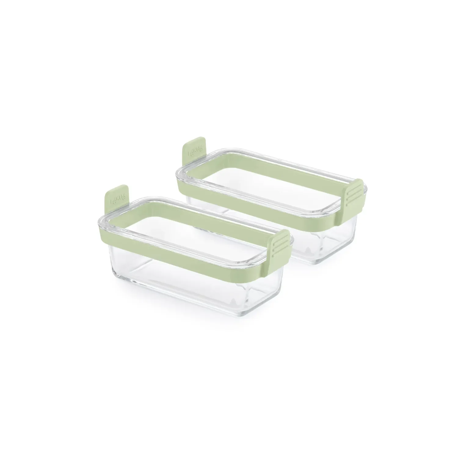 2 Cestas para Air Fryer Retangular de Vidro Le Kue — imagem 1