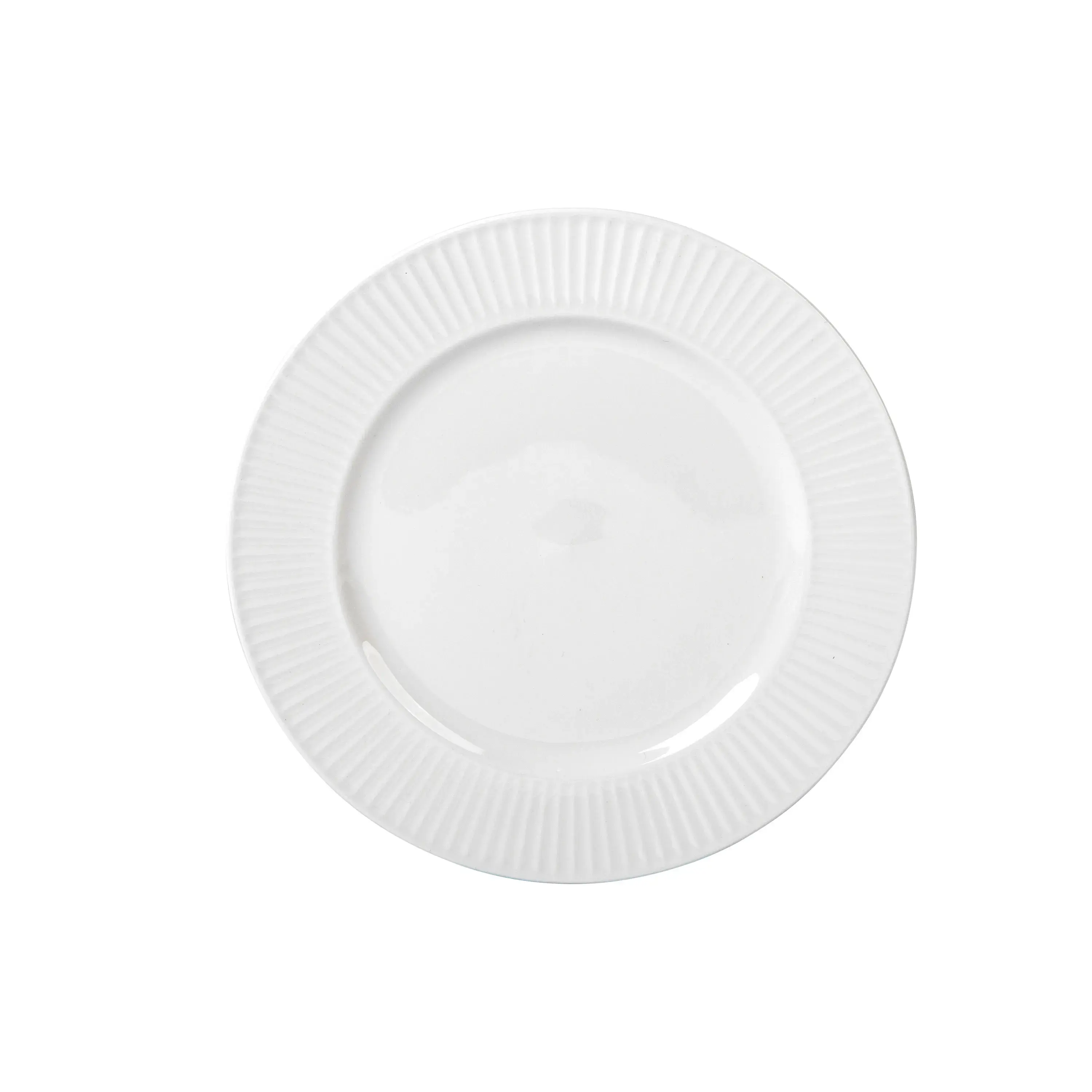 Prato de Sobremesa Porcelana New Bone Lavish Branca 20cm