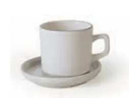 Xícara de Chá Pierre de Vênus Stoneware Kenya Bege 110ml