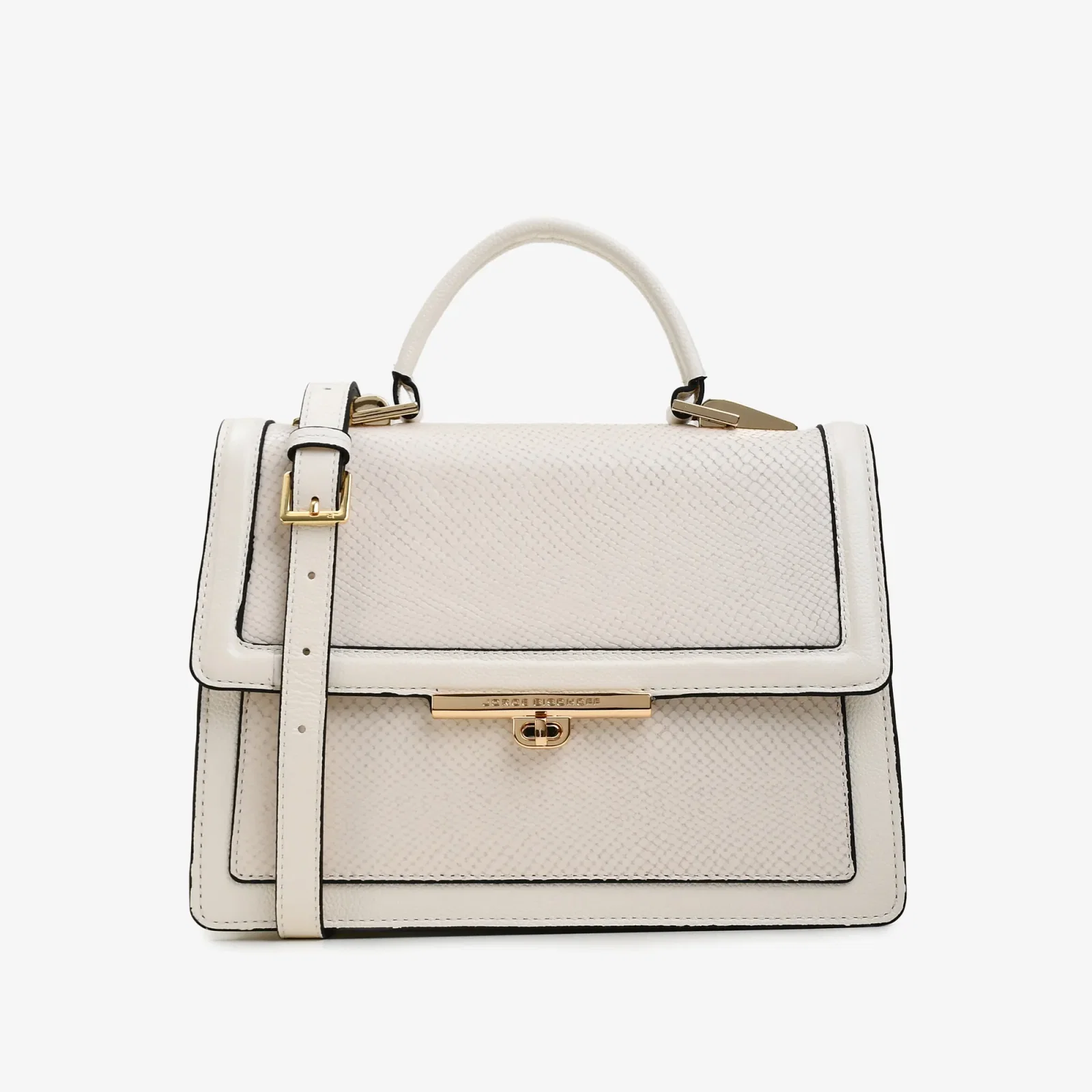 Bolsa Satchel Off White Cordilheira Couro — imagem 1