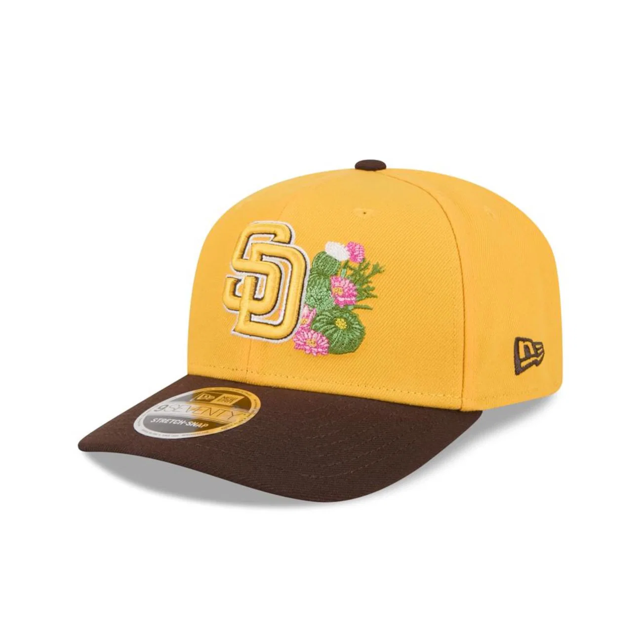 Boneé Unissex New Era 9SEVENTY San Diego Padres Spring Training Aba Curva