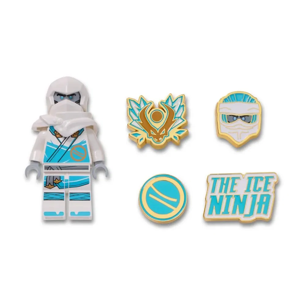 Lego Ninjago Zane Pack Com 5 Peças
