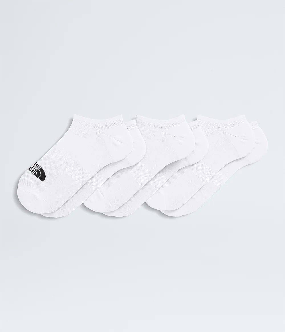 Meia Multi Sport Invisible - 3 Pares TNF White