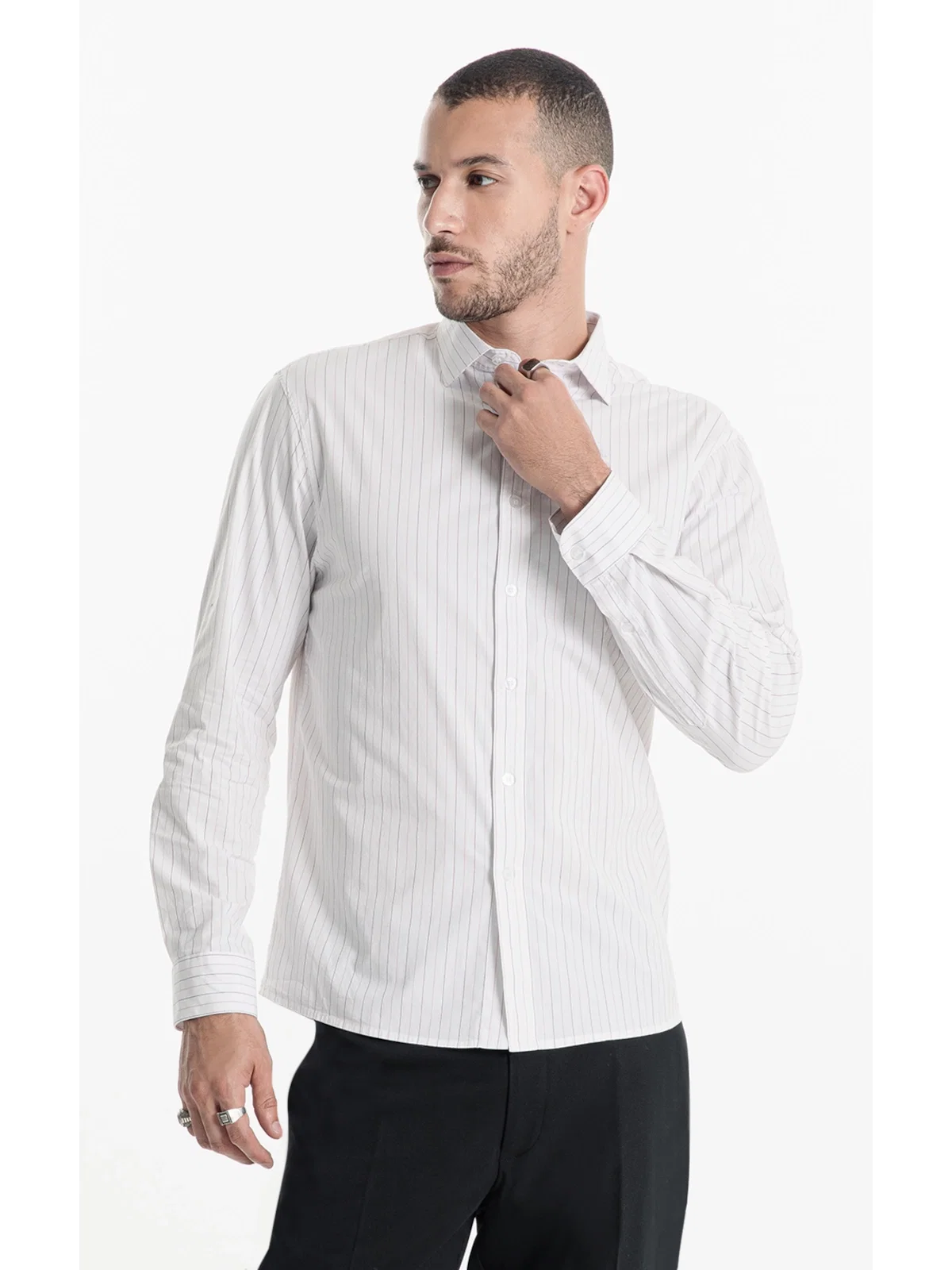 Camisa Tricoline Classic Anatomic Rosê — imagem 1