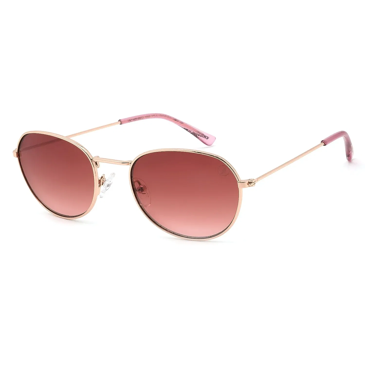 Óculos de Sol Infantil Feminino Chilli Beans Redondo Rosa