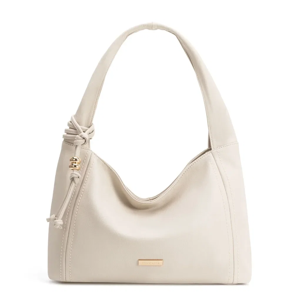 Bolsa Hobo Pingente Off white