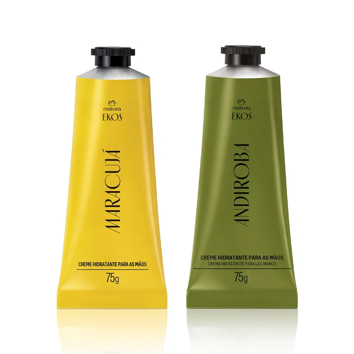 Kit Creme Hidratante para as Mãos Ekos Maracujá e Ekos Andiroba 2 un de 75 g