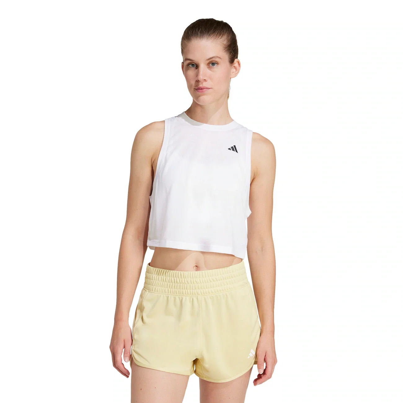 Blusa Cropped Regata Feminina Adidas Essentials