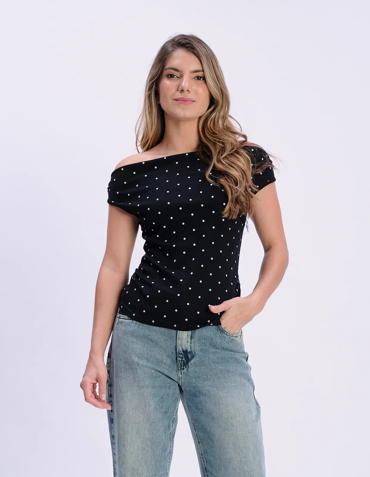 Blusa Poá Degagê - Preto — imagem 1