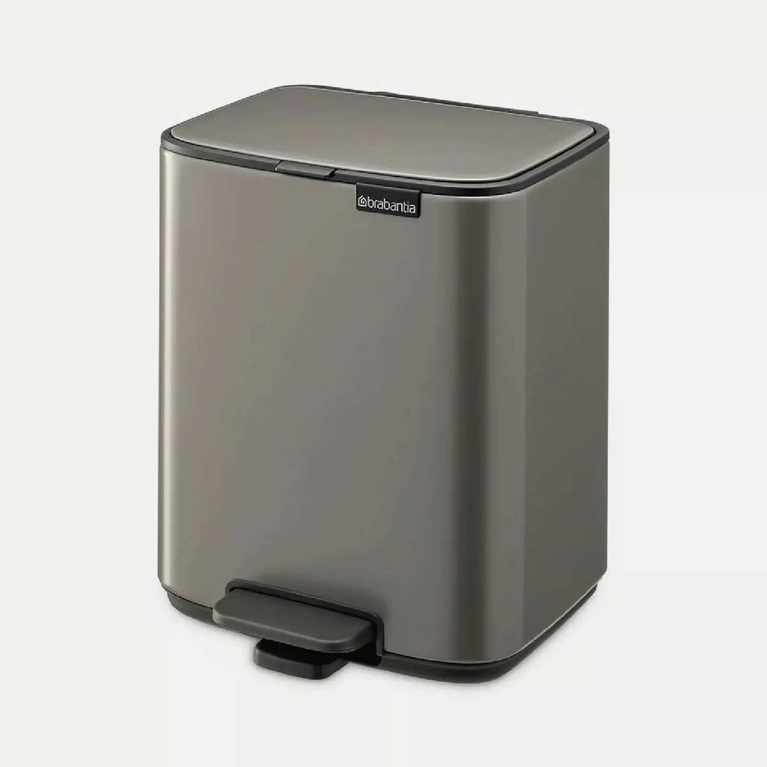 Lixeira Bo Touch Bin em Aço Platina 7L Brabantia — imagem 1