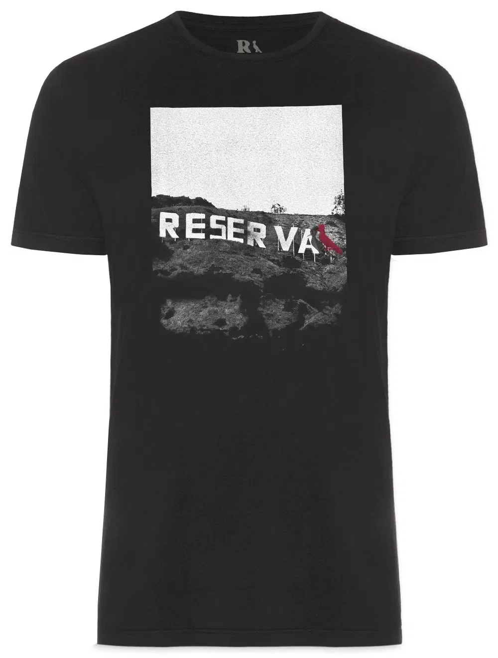 Camiseta Reserva Masculina Brand Sign Preta