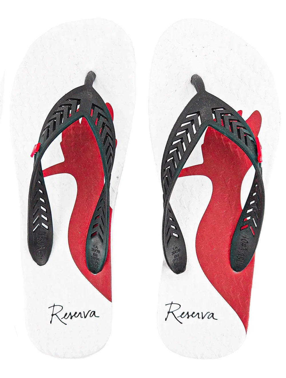 Chinelo Reserva Masculino Trancoso Strap Woodpecker Branco