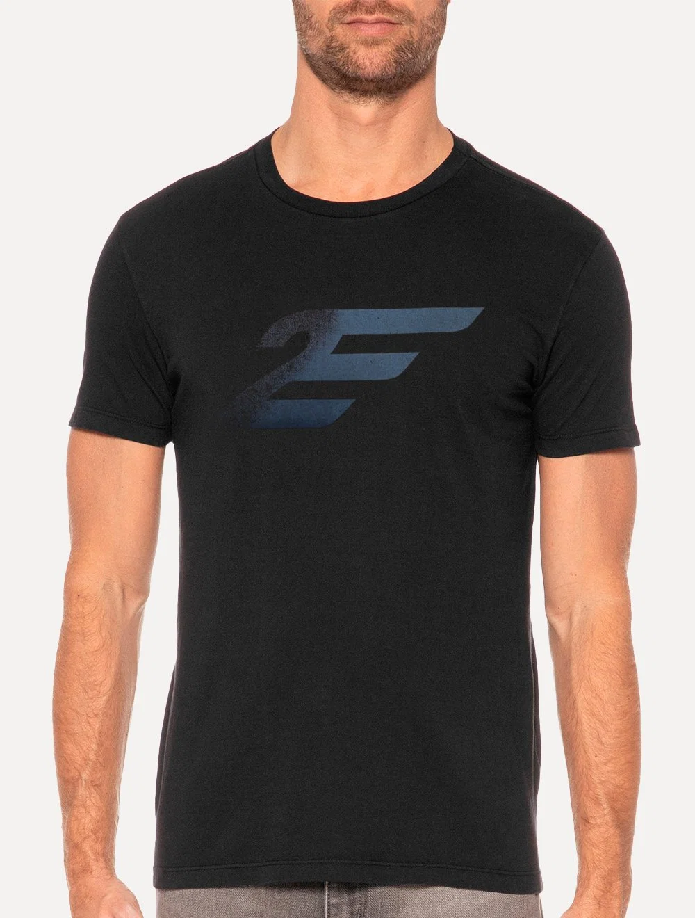 Camiseta Ellus Masculina Cotton Fine 2nd Easa Classic Preta