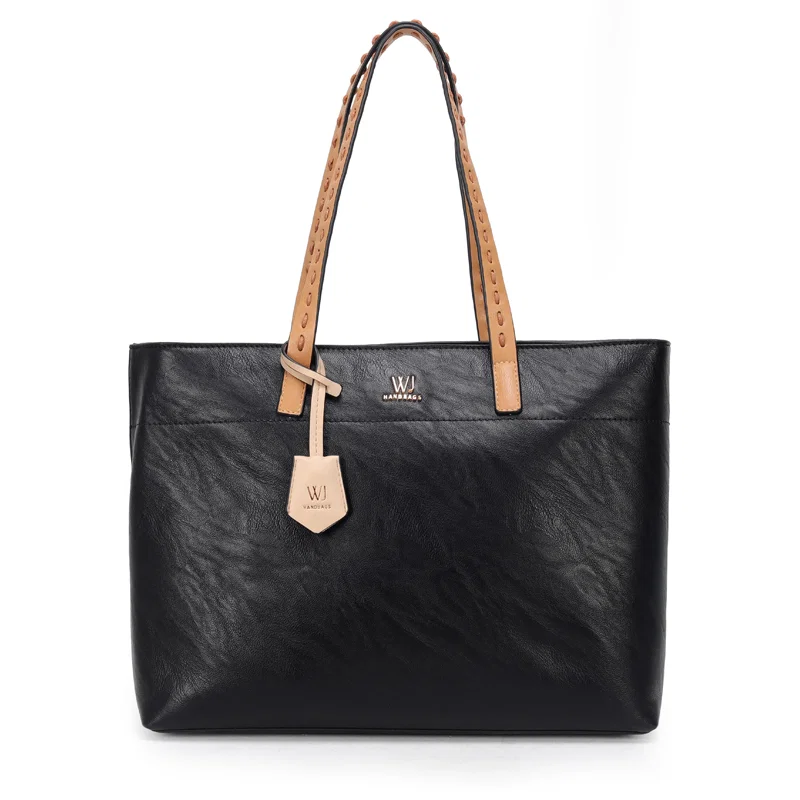 Shopping Bag Grande Com Detalhe Pesponto