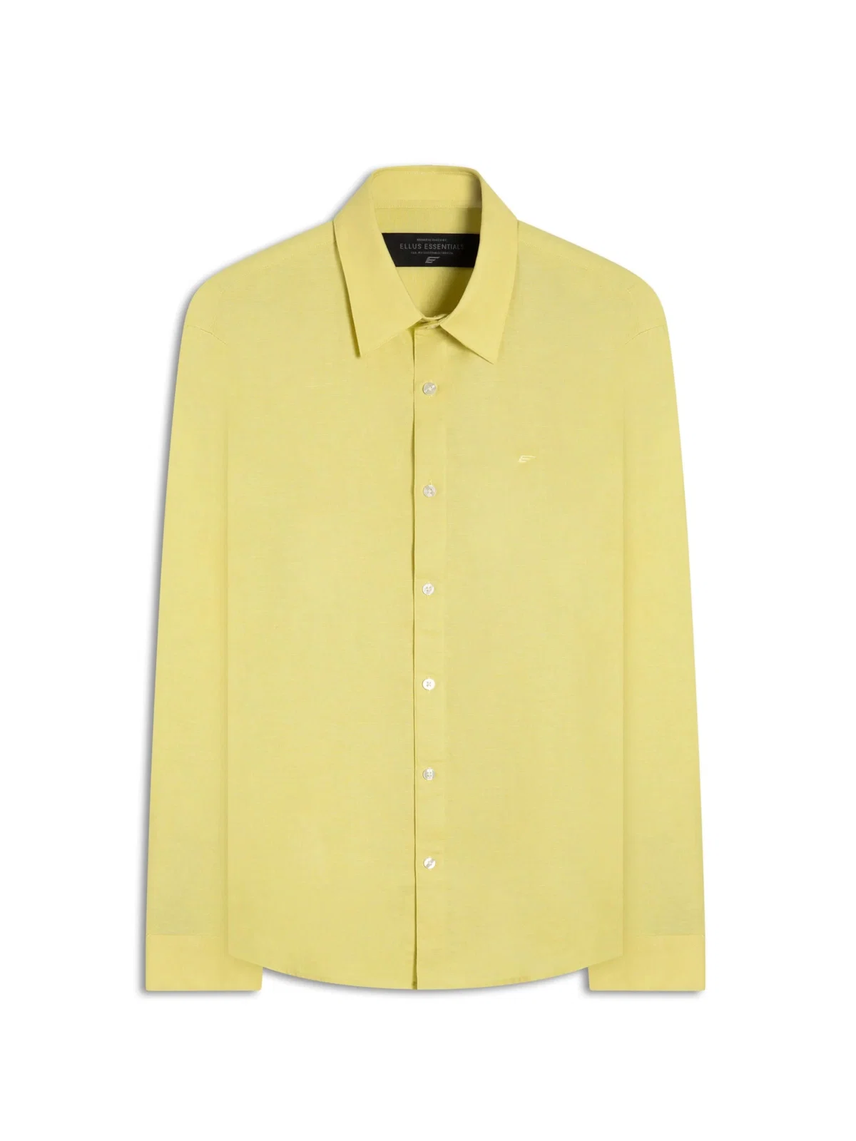 Camisa Linho Blend Anatomic Verde Limão